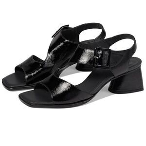 Paul Green Tanya Slingback leather Sandals in black size US 8(UK 5,5) new